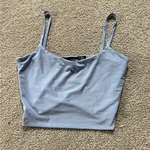 Women's Light Blue Spaghetti Strap Top